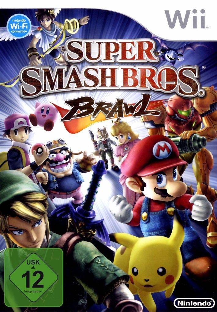 Wii - Super Smash Bros Brawl (Gebraucht)