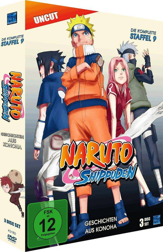Naruto Shippuden - Die komplette Staffel 9 - DVD (Gebraucht)