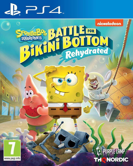 PS4 - Spongebob Schwammkopf Battle For Bikini Bottom Rehydrated (Gebraucht)