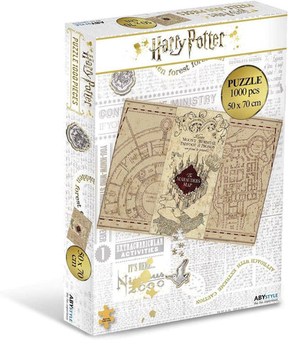 Harry Potter - Puzzle Die Karte des Rumtreibers (1000 Teile)