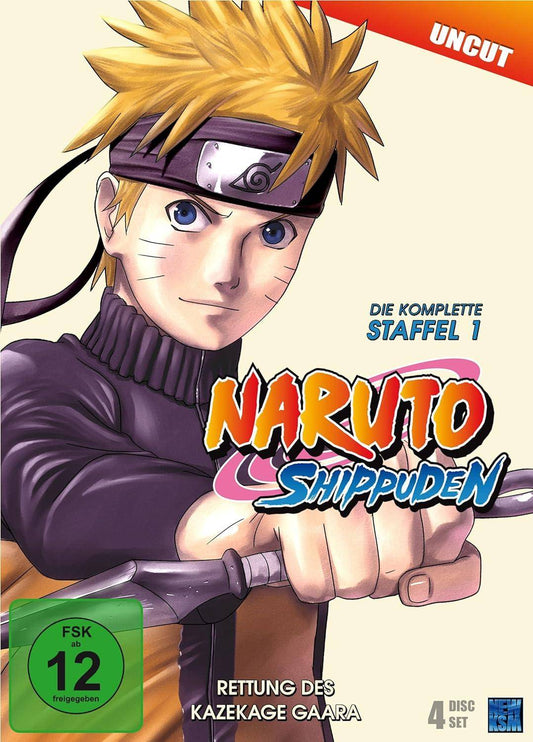Naruto Shippuden - Die komplette Staffel 1 - DVD (Gebraucht)