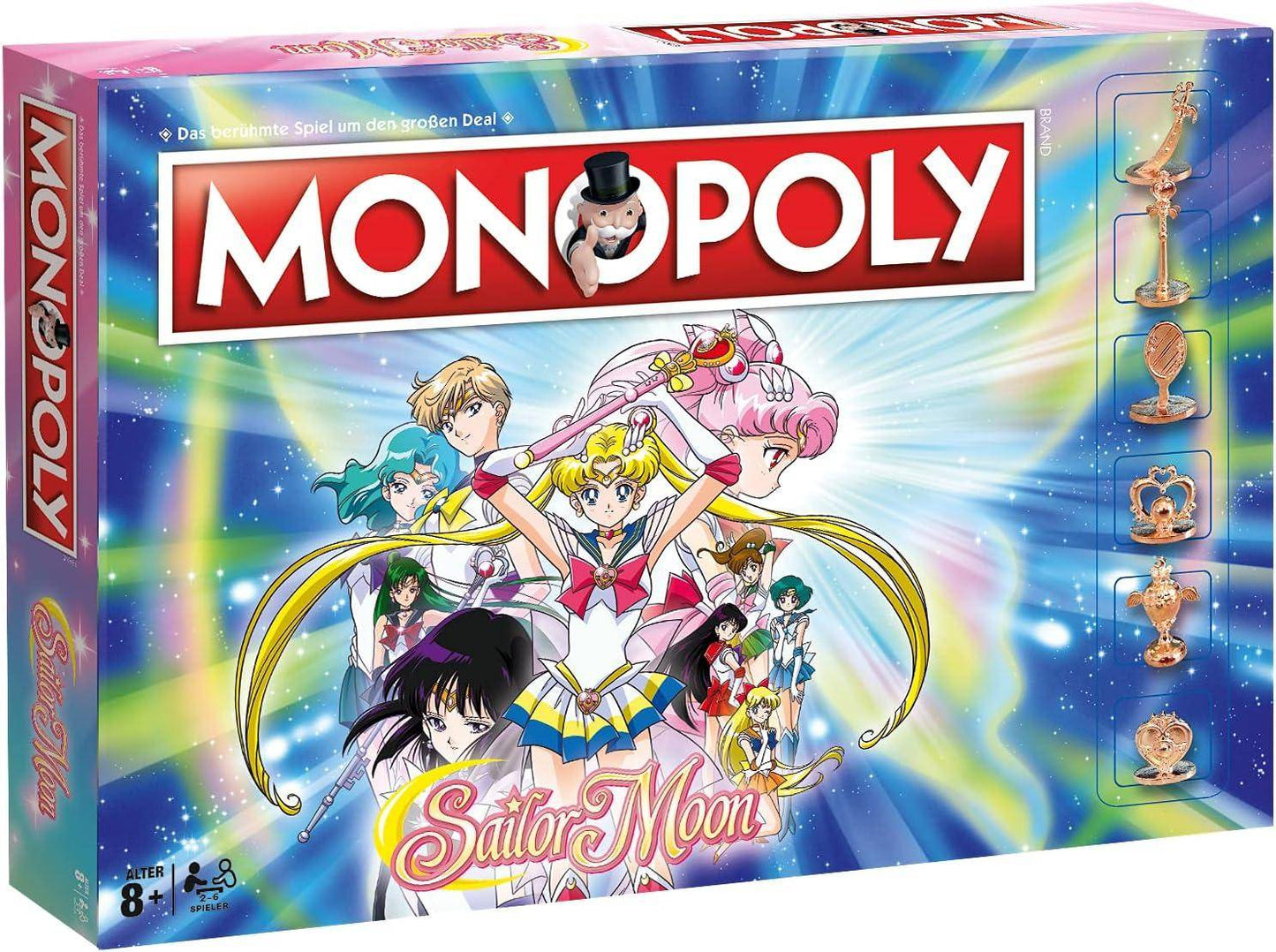 Sailor Moon - Brettspiel Monopoly - Deutsch