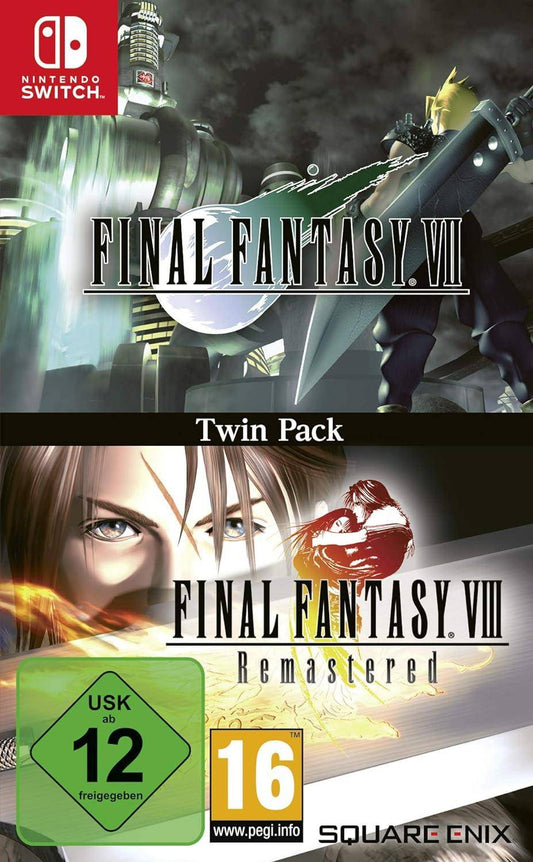Switch - Final Fantasy 7 & Final Fantasy 8 Remastered Twin Pack (Gebraucht)