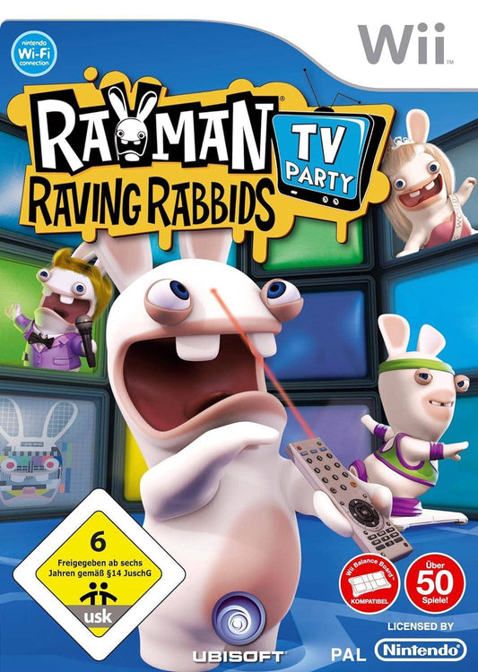 Wii - Rayman Raving Rabbids TV Party (Gebraucht)