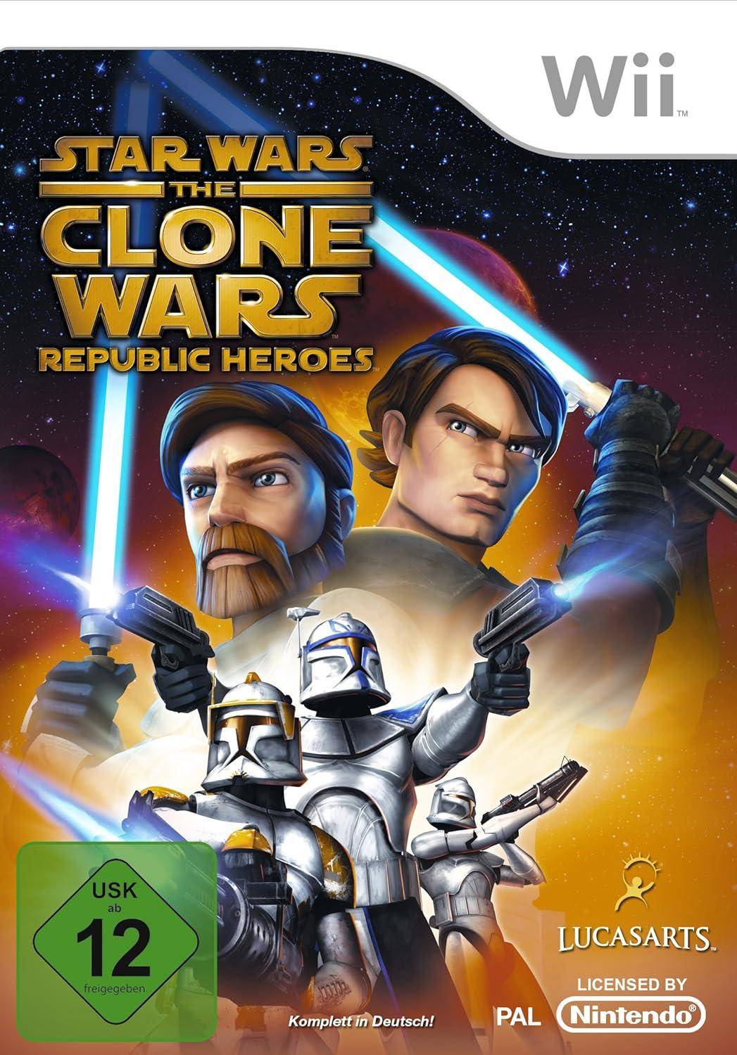 Wii - Star Wars The Clone Wars Republic Heroes (Gebraucht)