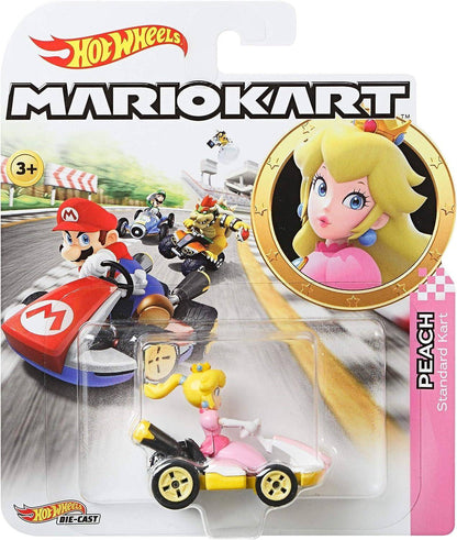 Mario Kart - Hot Wheels Diecast Modellauto 1/64 Princess Peach 8 cm