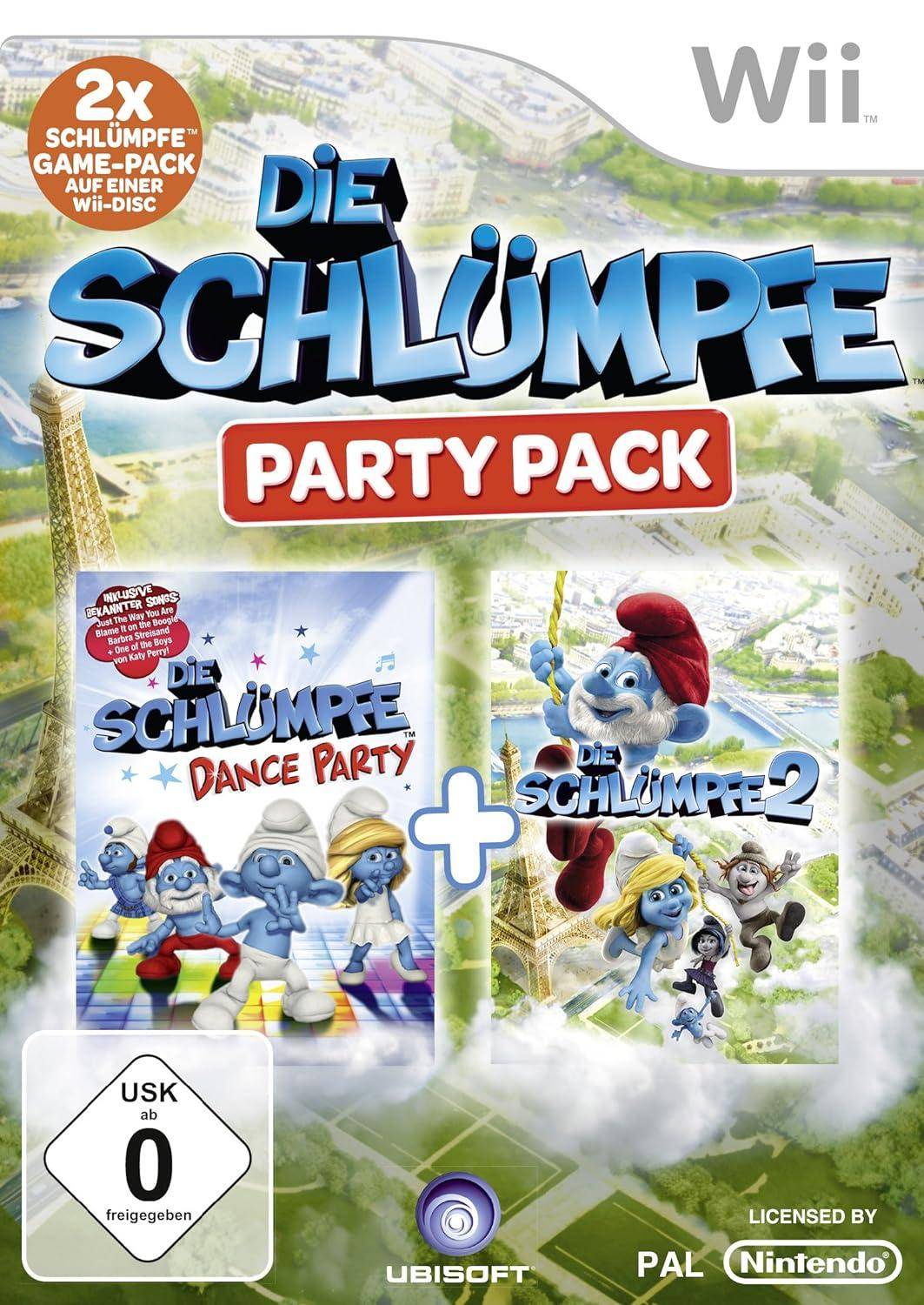 Wii - Die Schlümpfe Party Pack (Gebraucht)