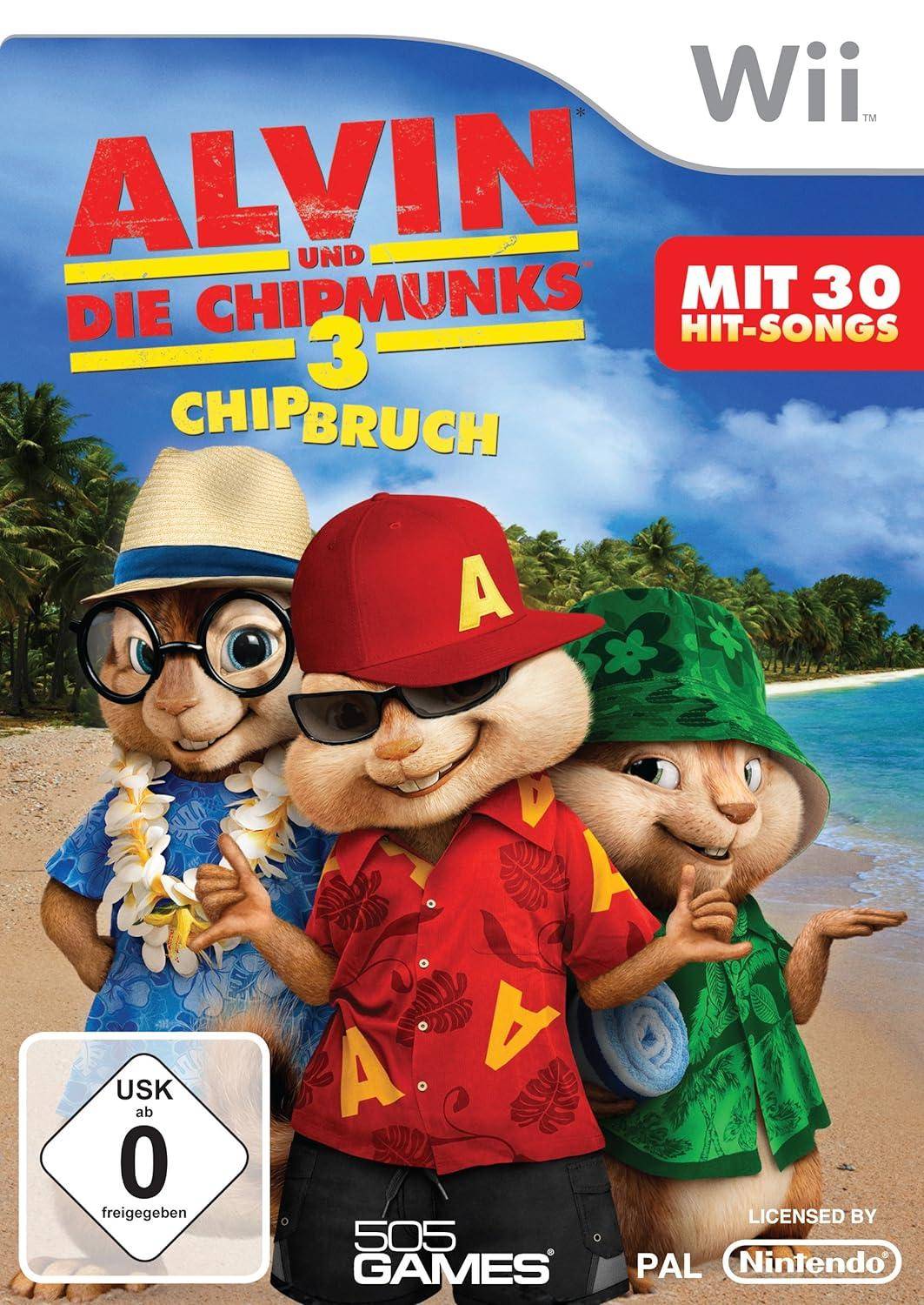 Wii - Alvin Und Die Chipmunks 3 Chip Bruch (Gebraucht)