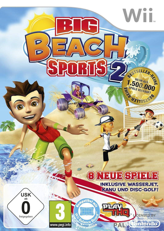 Wii - Big Beach Sports 2 (Gebraucht)