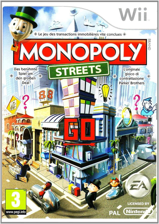 Wii - Monopoly Streets (Gebraucht)