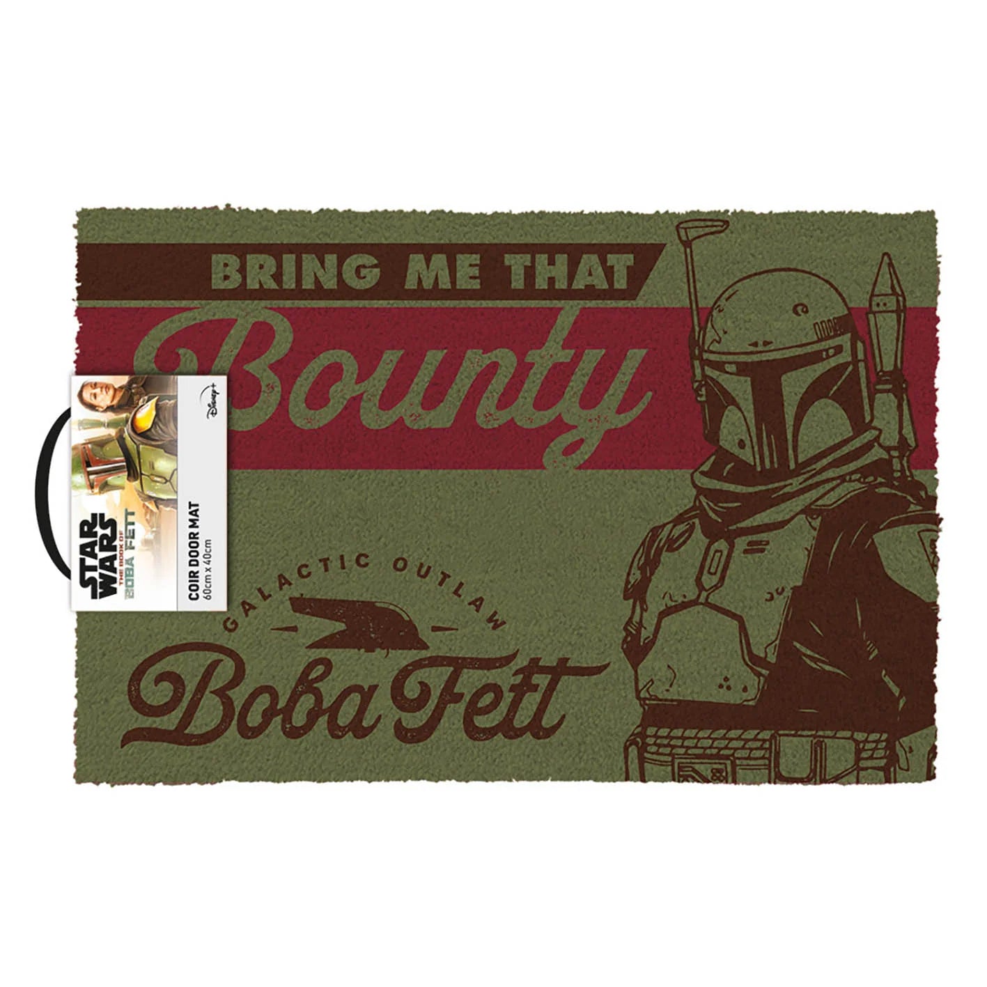 Star Wars - Fußmatte Boba Fett Kopfgeld - 40 x 60 cm
