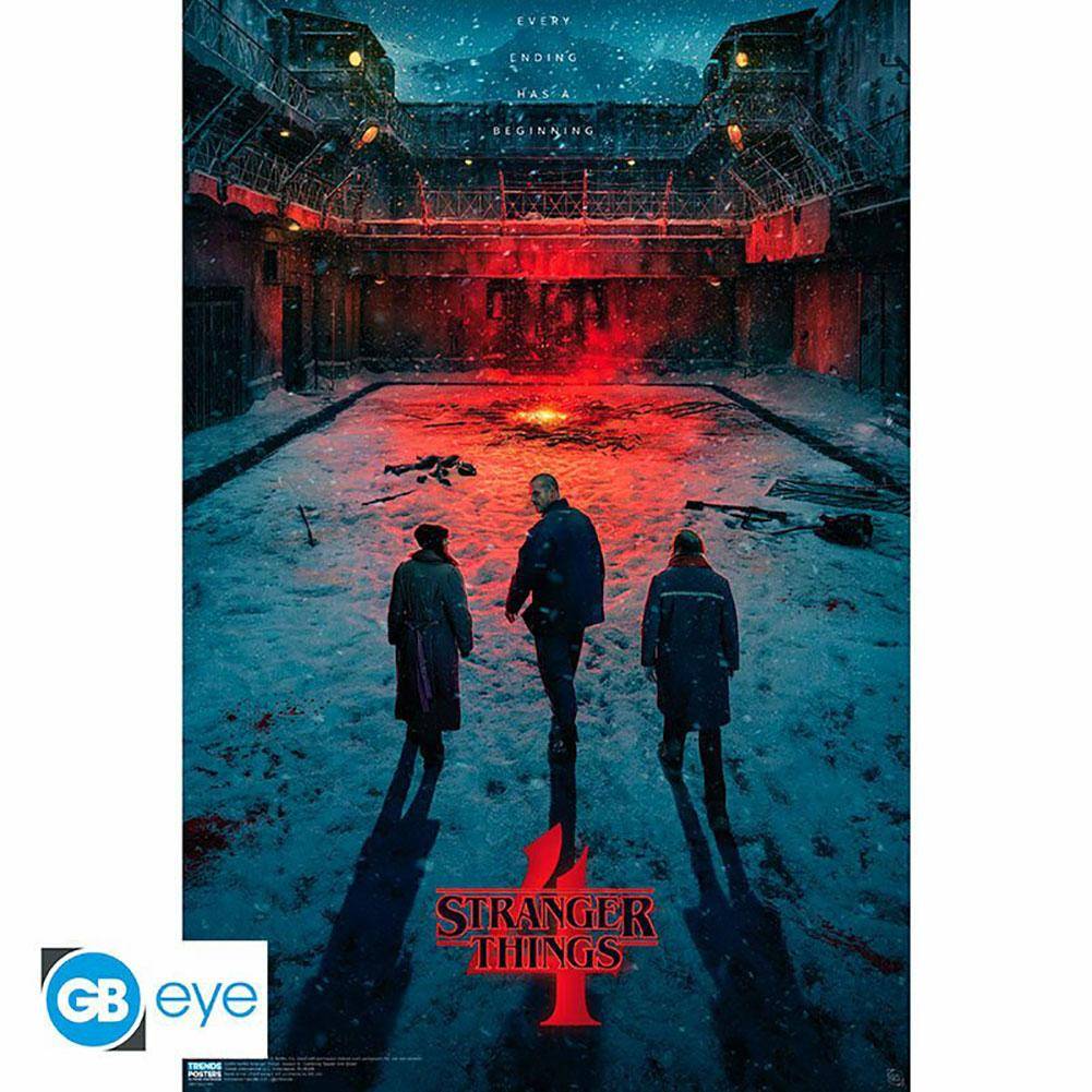 Stranger Things - Poster Gefängnis - 91,5 x 61 cm