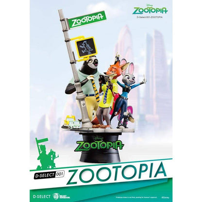 Disney - Statue Zoomania Diorama - 16 cm