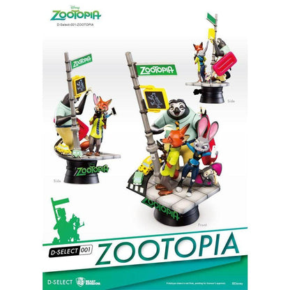 Disney - Statue Zoomania Diorama - 16 cm