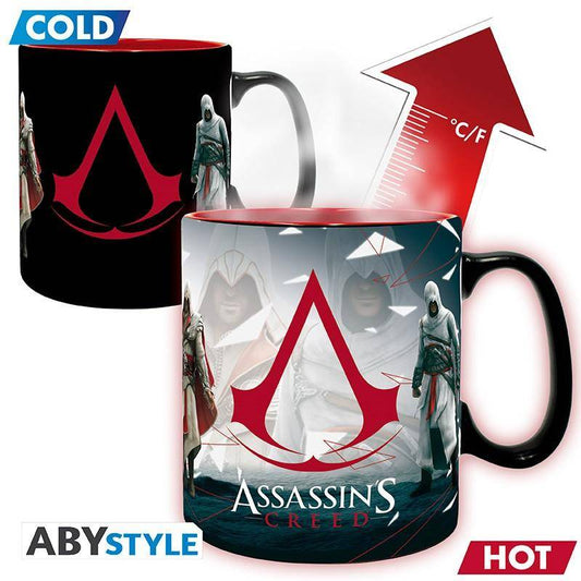 Assassin's Creed - Wärmewechsel Tasse Zeitlinie - 460 ml