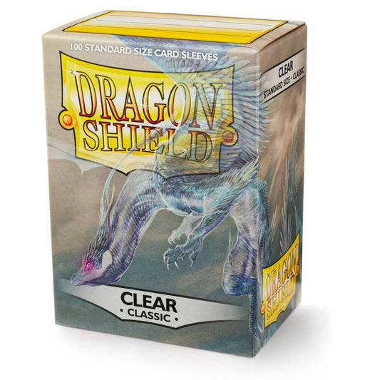 Dragon Shield - Kartenhüllen Classic Standardgröße - Transparent (100)