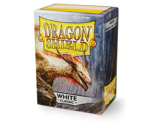 Dragon Shield - Kartenhüllen Classic Standardgröße - Weiß (100)