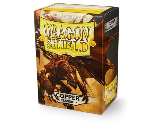 Dragon Shield - Kartenhüllen Classic Standardgröße - Kupfer (100)