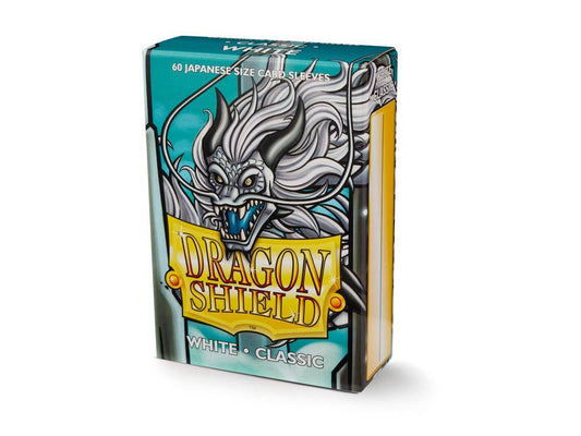 Dragon Shield - Kartenhüllen Klein Japanische Größe - Matt Weiß (60)