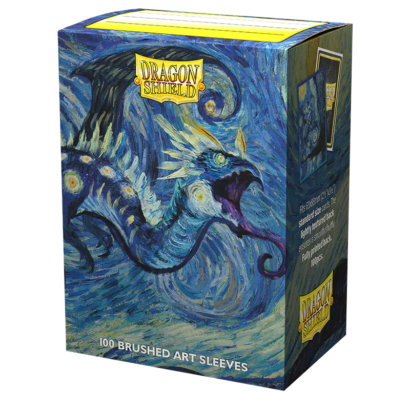 Dragon Shield - Kartenhüllen Brushed Art Standardgröße - Starry Night (100)
