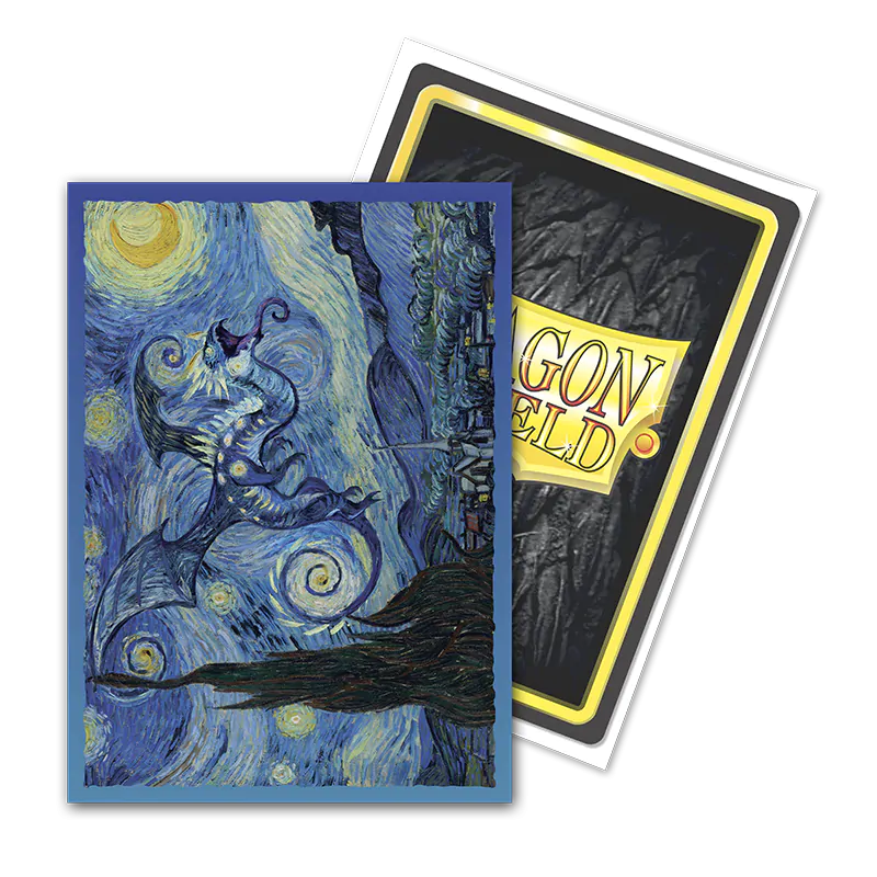 Dragon Shield - Kartenhüllen Brushed Art Standardgröße - Starry Night (100)