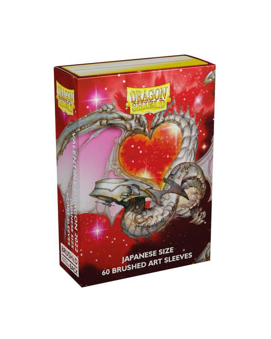 Dragon Shield - Kartenhüllen Klein Japanische Größe - Valentine Dragon 2022 (60)
