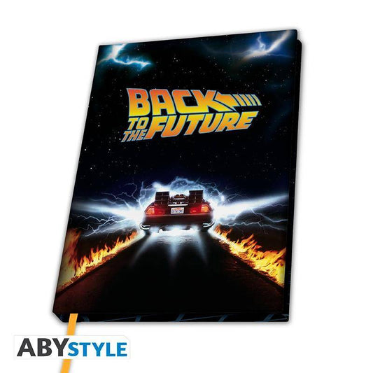 Zurück in die Zukunft - Notizbuch DeLorean - A5