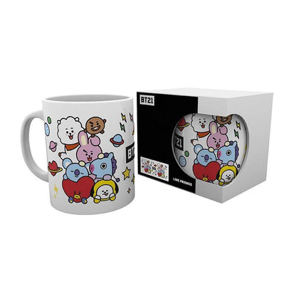 BT21 - Tasse Gestapelte Charaktere - 320 ml