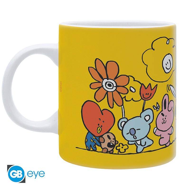 BT21 - Tasse Blumen - 320 ml