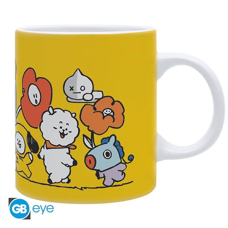 BT21 - Tasse Blumen - 320 ml