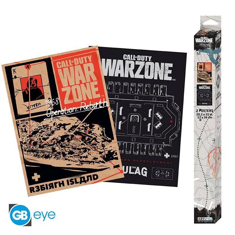 Call of Duty - Poster Set Warzone - 52 x 38 cm