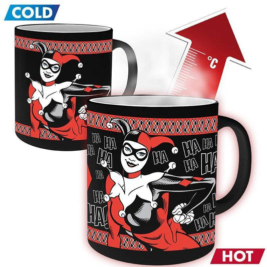 DC - Tasse mit Thermoeffekt Harley Quinn - 320 ml