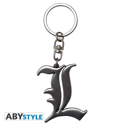 Death Note - 3D Schlüsselanhänger L Emblem