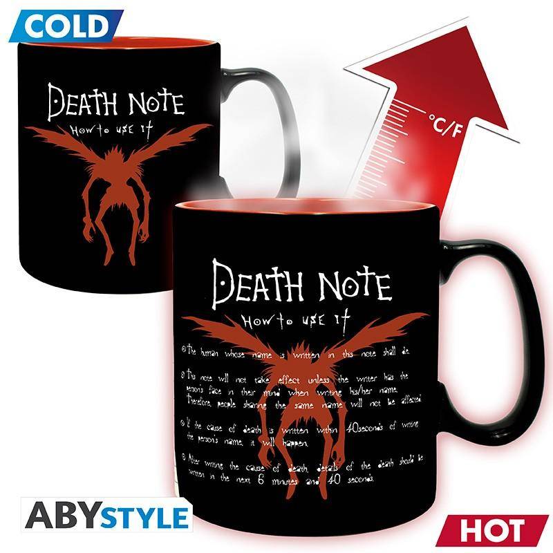 Death Note - Wärmewechsel Tasse Kira & Ryuk - 460 ml