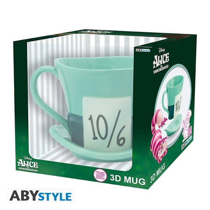Disney - 3D Tasse Alice im Wunderland Hut - 270 ml