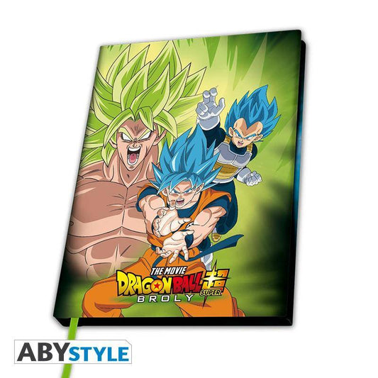 Dragon Ball Super: Broly  - Notizbuch Broly vs. Son-Goku vs. Vegeta - A5