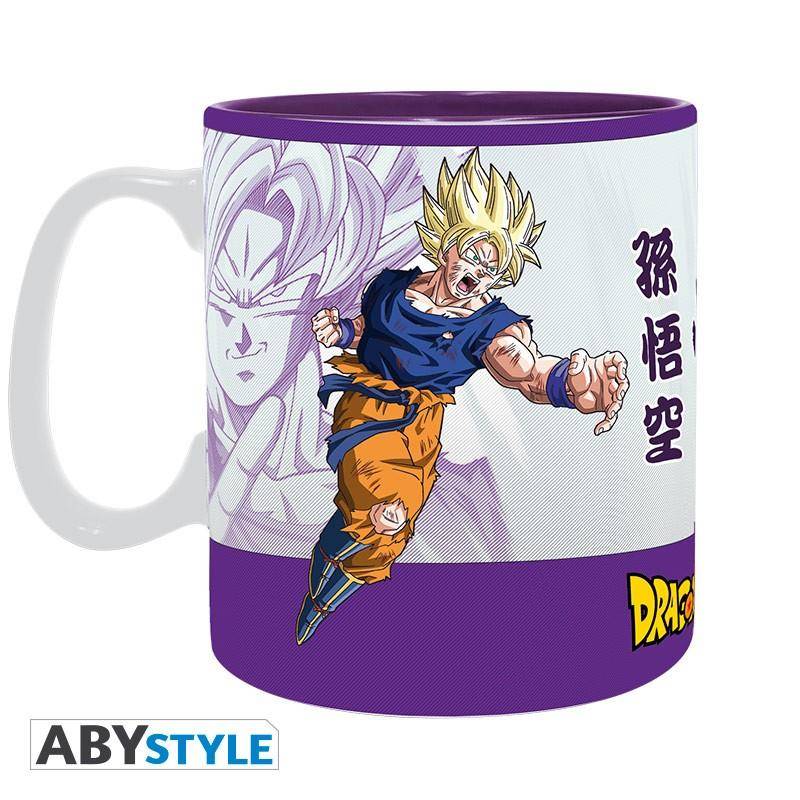 Dragon Ball Z - Geschenkset Tasse & Untersetzer Son-Goku vs. Frieza