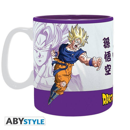 Dragon Ball Z - Geschenkset Tasse & Untersetzer Son-Goku vs. Frieza