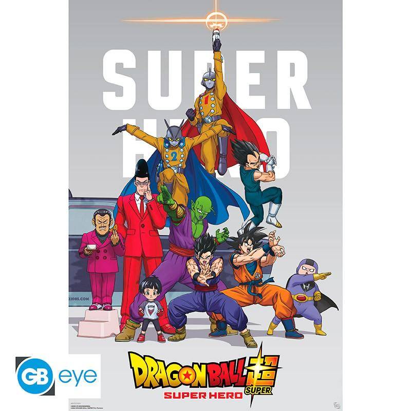 Dragon Ball Super - Poster Helden - 91,5 x 61 cm