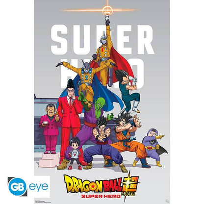 Dragon Ball Super - Poster Helden - 91,5 x 61 cm