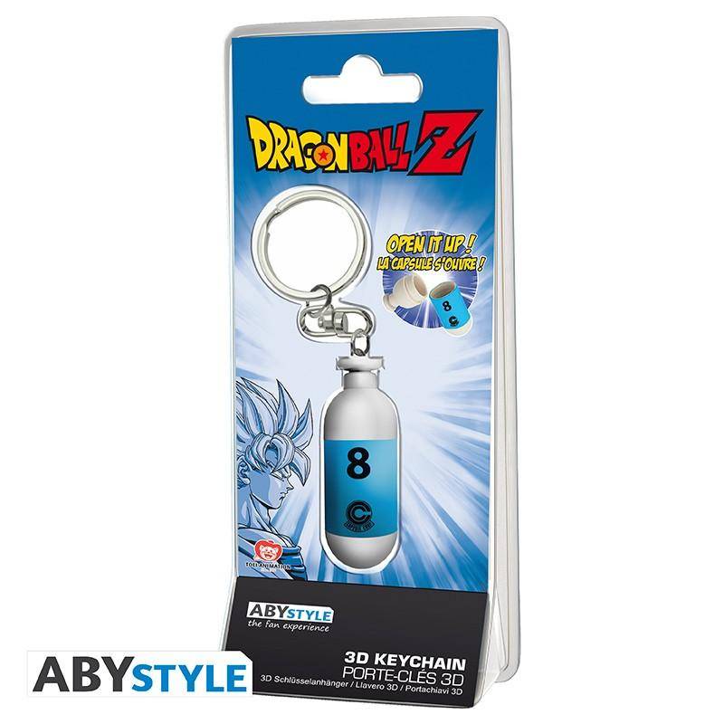 Dragon Ball Z - 3D Schlüsselanhänger Blaue Kapsel