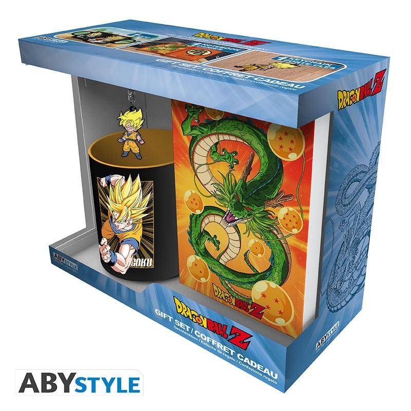 Dragon Ball Z - Geschenkset Goku - Tasse, Schlüsselanhänger & Notizbuch
