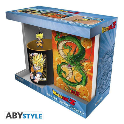 Dragon Ball Z - Geschenkset Goku - Tasse, Schlüsselanhänger & Notizbuch