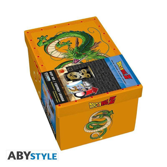 Dragon Ball Z - Geschenkset Shenlong - Schlüsselanhänger, Glas & Tasse
