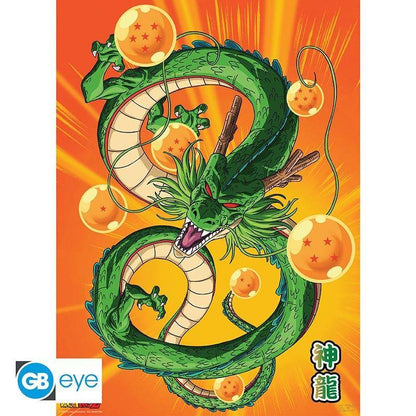 Dragon Ball - Poster Doppelpack Son Goku & Shenlong - 52 x 38 cm