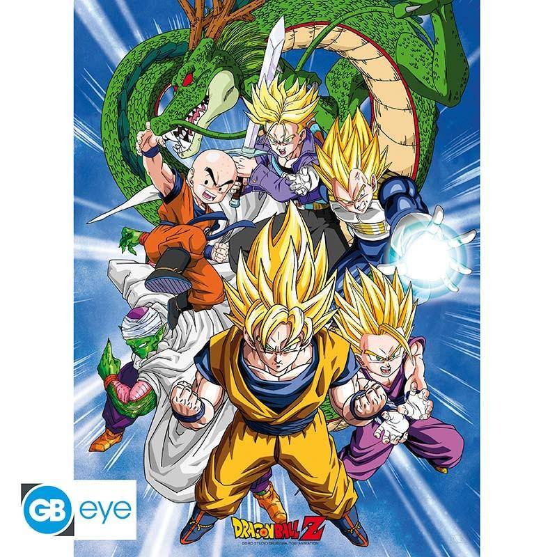 Dragon Ball Z - Poster Set Saiyajin - 52 x 38 cm