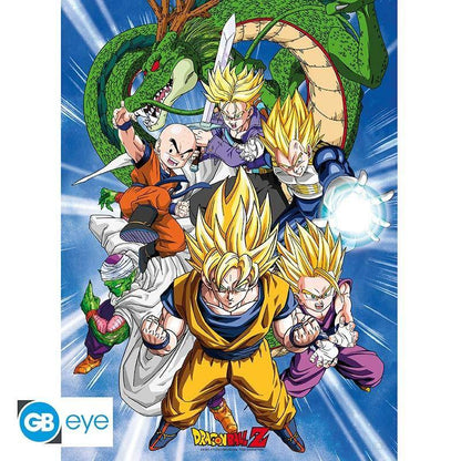Dragon Ball Z - Poster Set Saiyajin - 52 x 38 cm