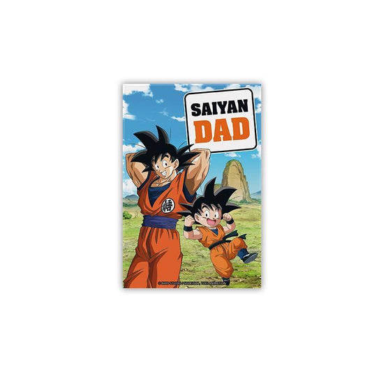 Dragon Ball Super - Magnet Saiyajin Dad - 5,5 x 8 cm