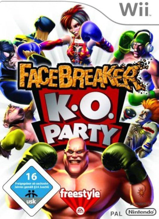 Wii - Facebreaker K.O. Party (Gebraucht)