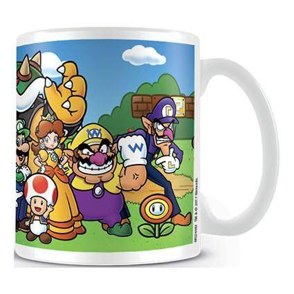 Super Mario - Tasse Retro Charaktere - 315 ml